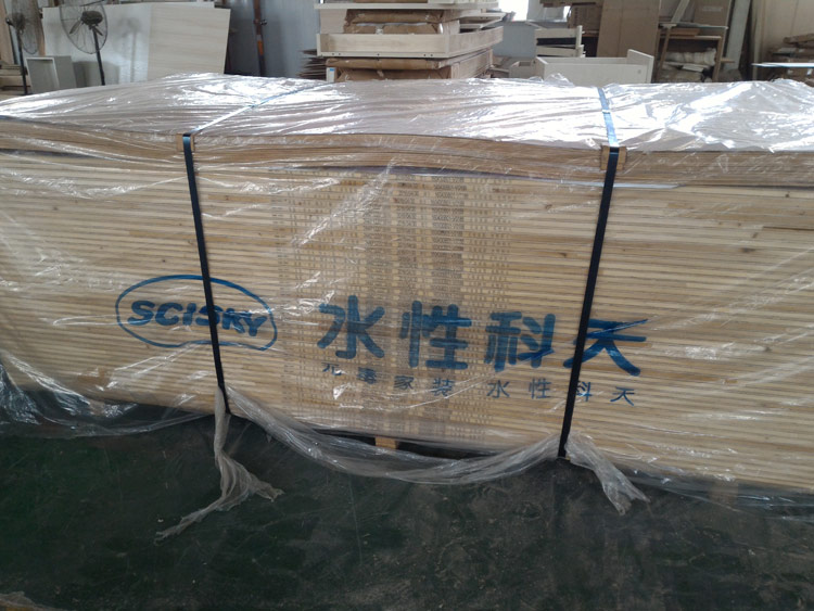 水性科天木香板進場照片